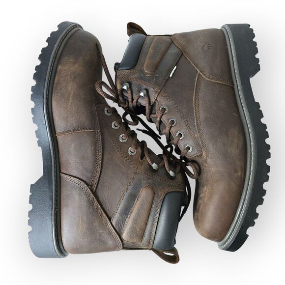 Wolverine MEN'S FLOORHAND WATERPROOF 6" WORK BOOT Brown 12 - Picture 7 of 10